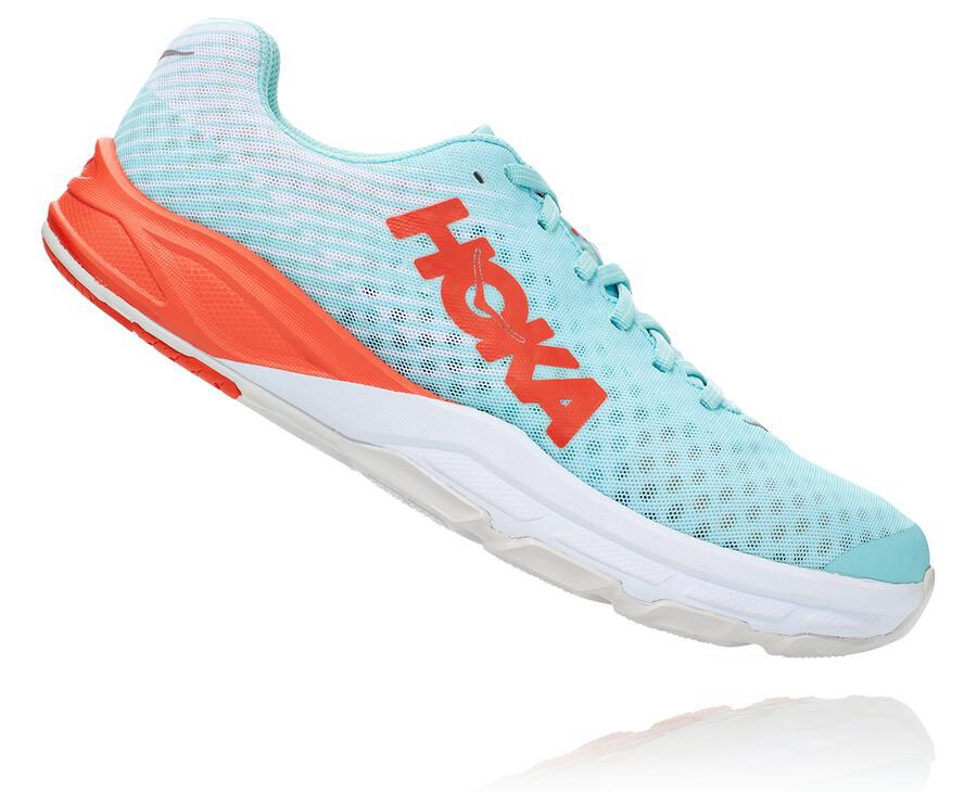 Hoka One One Evo Carbon Rocket Löparskor Herr - Blå - WKCVS-9134